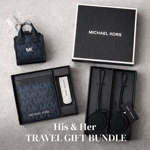 NWT- Michael Kors His &Hers Travel Gify Bundle